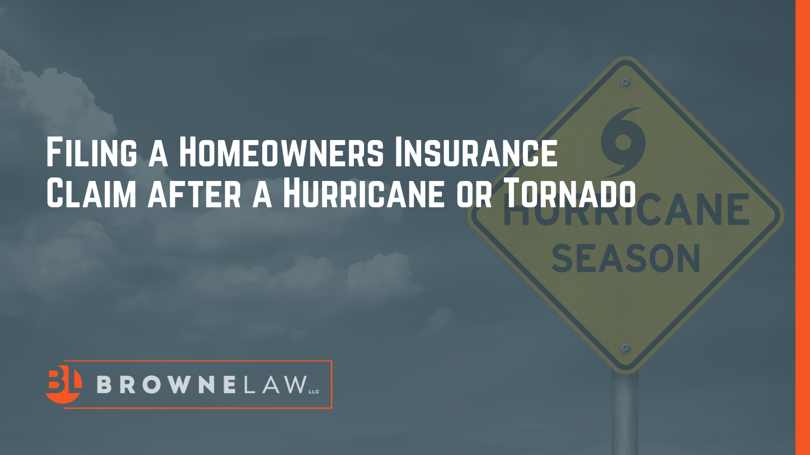 Filing A Homeowners Insurance Claim After A Hurricane Or Tornado